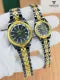 “Timeless Love – Elegant Couple Watch”