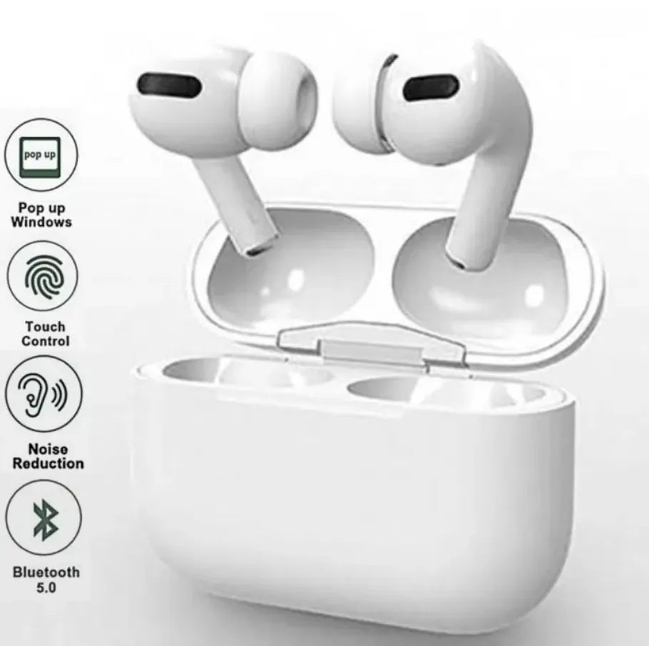 Airbuds Pro 3 Premium ANC Bluetooth Earbuds – Sleek Design, Deep Bass Audio & All-Day Battery Performance